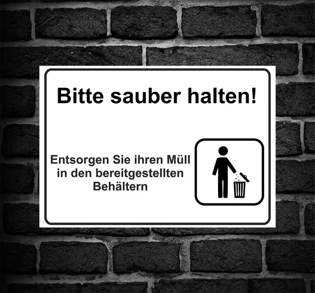 Schild „Reitplatz Sauber Halten“ – Wetterfest, 29,5 X 21 Cm, Mit Pferde-Motiv