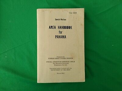 Dept of the Army Pamphlet - US Army Area Handbook for Panama March 1962