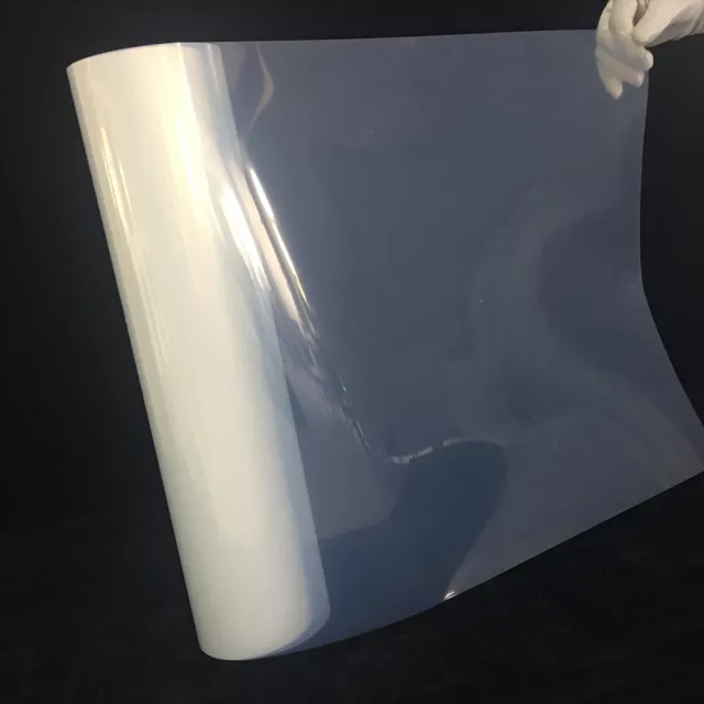 17"x100ft / roll，Waterproof Quick Dry Milky Inkjet Screen Printing Film