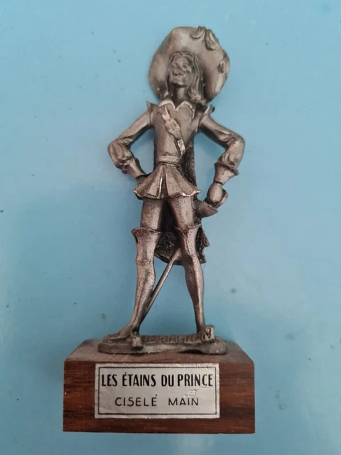 Figurine Etain Mousquetaire Athos Les Etains du Prince Les Etains du