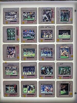 Da19-404 Football Variety Vintage Lot Of (200+) 35Mm Orig Slide Film Via Duomo