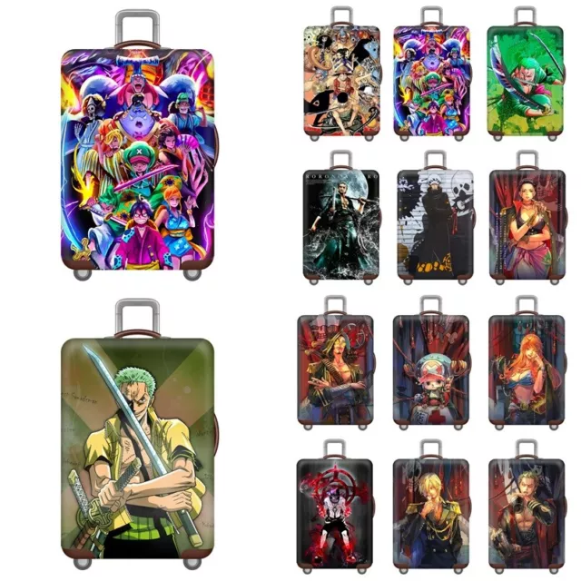 Pirates One Piece Luggage Cover Travel Suitcase Cover Protector Case Dust Cover