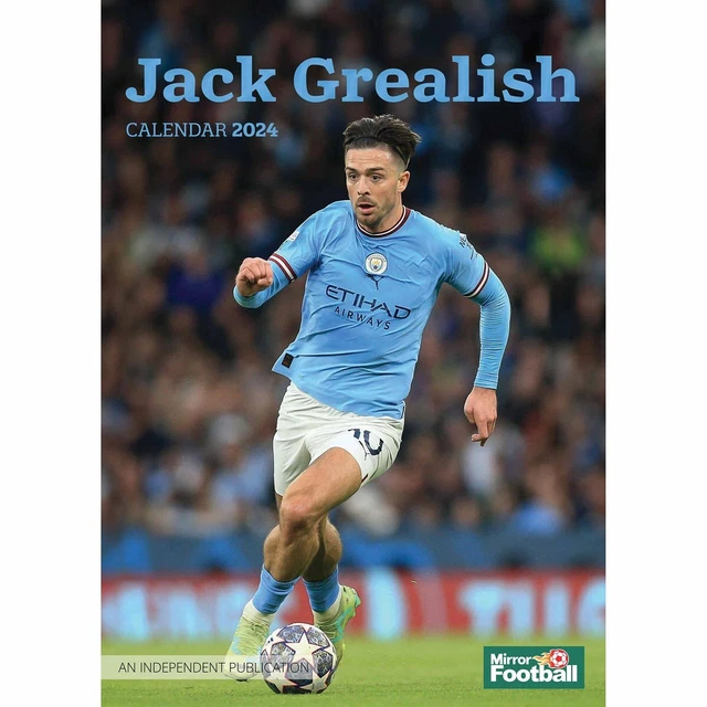 JACK GREALISH A3 Calendar 2024 Football Month To View £9.58