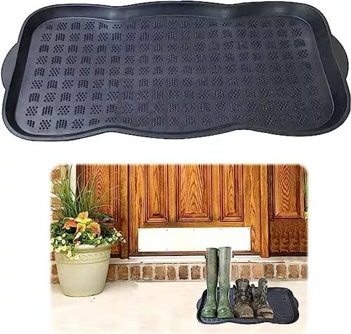 Multipurpose Shoe Boot Tray Rubber Mat Pet Tray Plant Tray Indoor Outdoor Tray