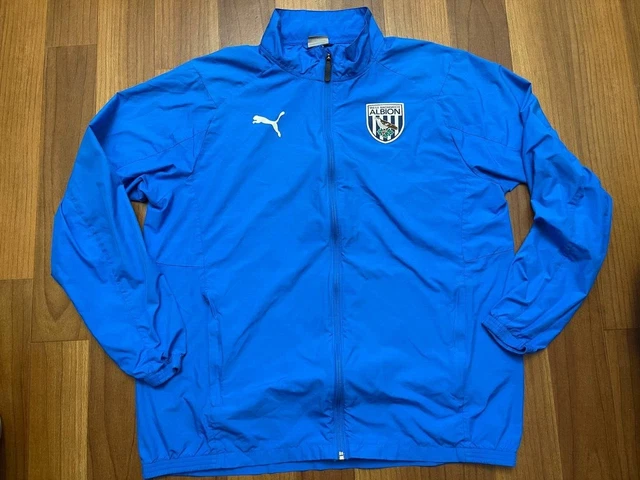 West Bromwich Albion 2018 Puma Training Blue Jacket Size L
