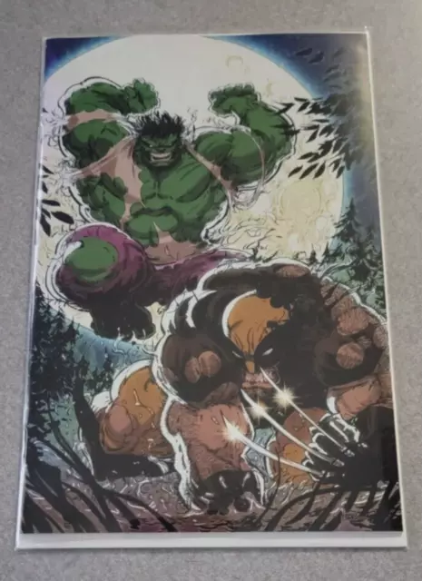 Incredible Hulk # 181 Facsimile Kaare Andrews Virgin Variant Exclusive Wolverine