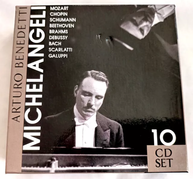 Coffret 10 CD MICHELANGELI, Mozart, Chopin, Galuppi, Scarlatti ... - Membran TBE