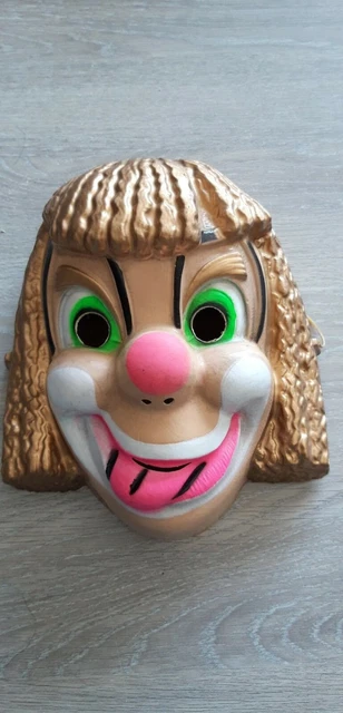 GRAND MASQUE DE Carnaval - Spectaculaire Clown - 61Cm