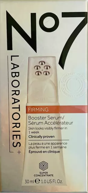 No7 Laboratories Firming Booster Serum 30 mL 1.0 fl oz BRAND NEW