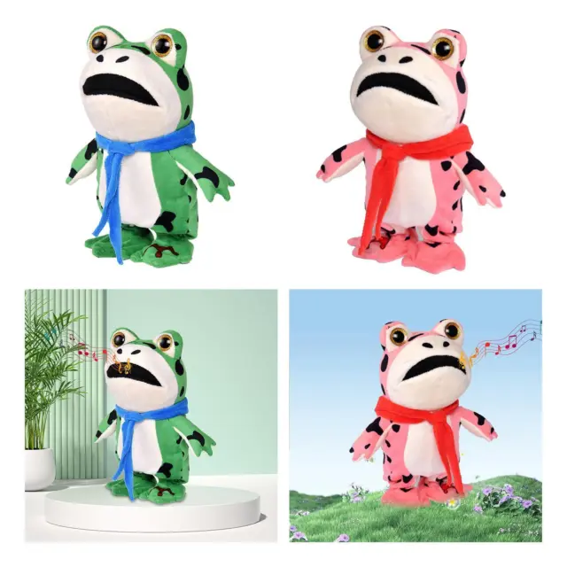 Talking Frogs Repeats What You Say Electric Plush Frog for Toddlers Kids Boys