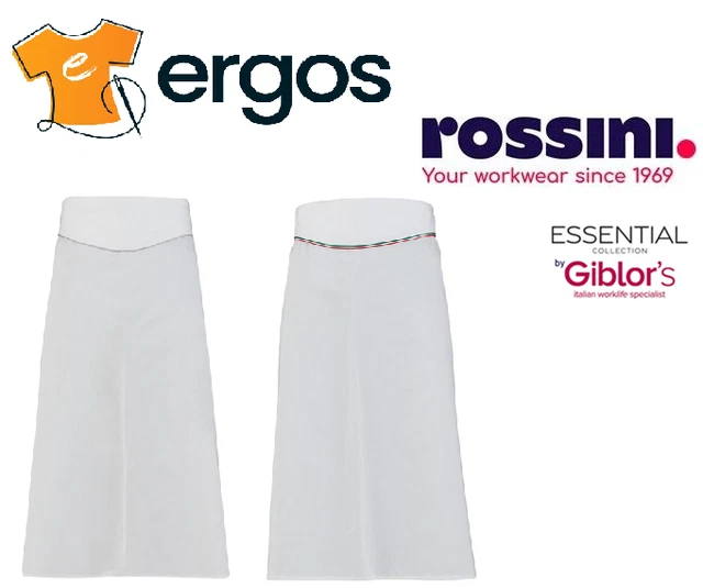 GIBLOR'S - Pantalone Atene Unisex Uomo Donna Per Chef, Cuoco