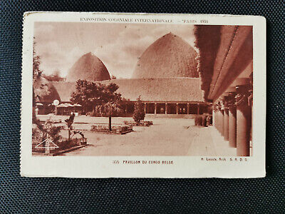 CPA 75 PARIS - Exposition Coloniale Internationale - Pavillon du Congo Belge
