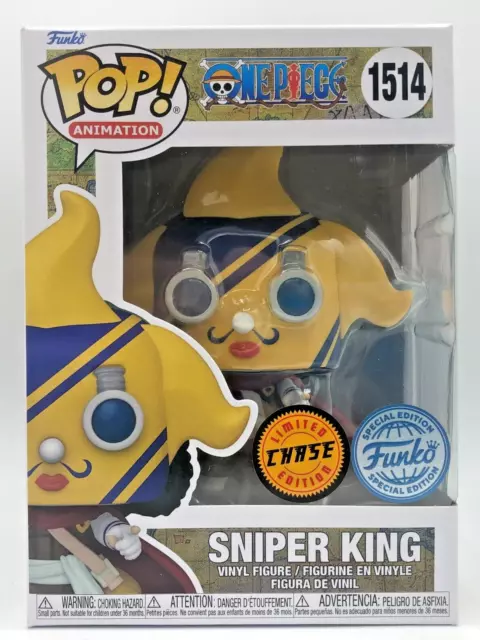 Funko POP! Animation One Piece SNIPER KING #1514 LIMITED CHASE SPECIAL EDITION