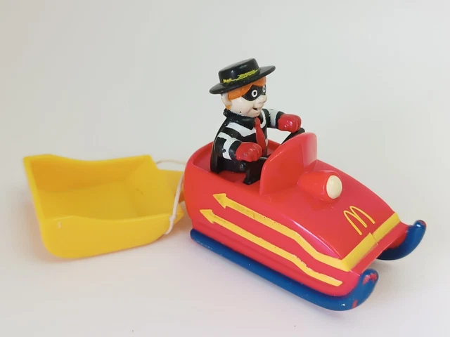 FIGURINE JOUET MCDONALDS Hamburglar Traineau Luge Happy Meal McDo 1994 EUR 5,90 - PicClick FR