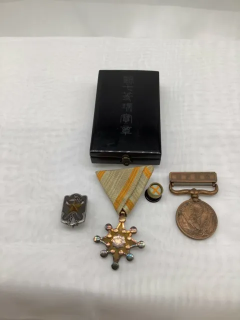 Japanese War Medal 3set kun hachito Zuihou Abbreviation Sino-Japanese soldiers