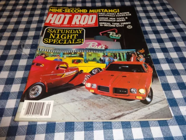 Hot Rod Magazine  September 1983 Saturday Night Specials