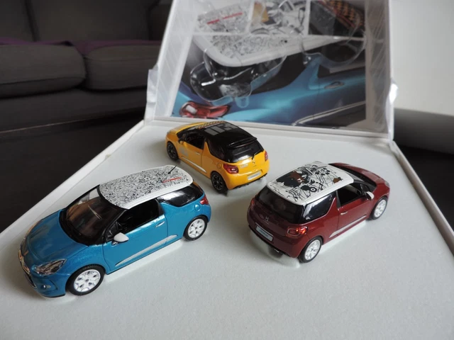 CITROEN DS3 3 Modèles Coffret NOREV 1:43 de reference