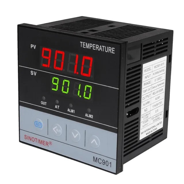 MC901 Regolatore Temperatura Impermeabile Digitale K Tipo PT100 Sensore Q6K2