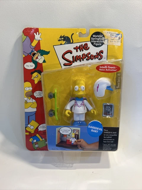 Figurine Simpsons Playmates 2002 – Bart Simpson Série 1, Neuve