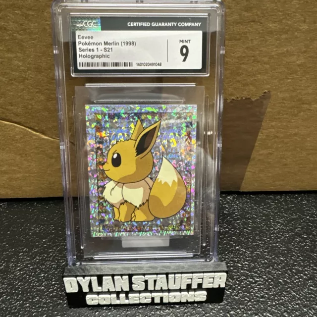 Eevee Merlin S21 - CGC 9 Pokemon