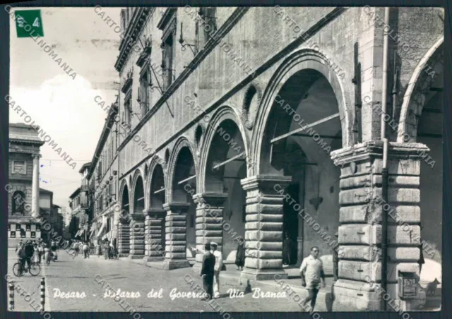 Pesaro Città ADESIVO Foto FG cartolina MV7973