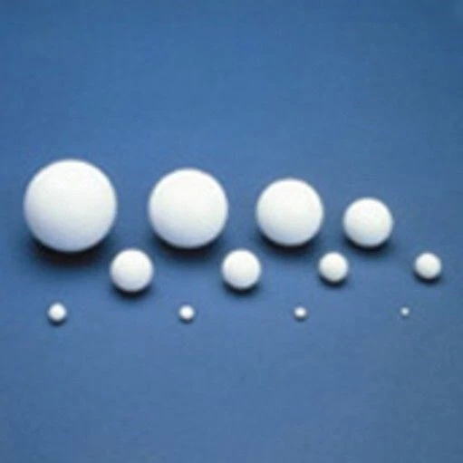 Pvc Ball .875" Dia White Opaque Solid 100 Balls Solid Spheres 15205-18