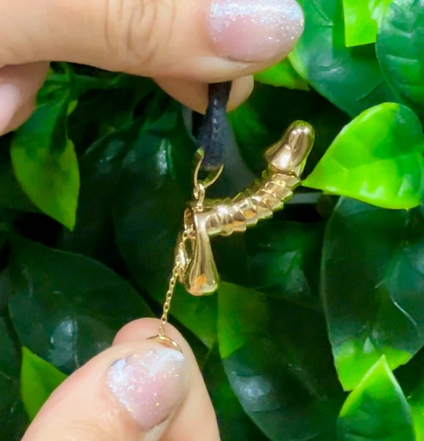 Erecting Golden Penis Necklace, Fun and Entertaining Gift