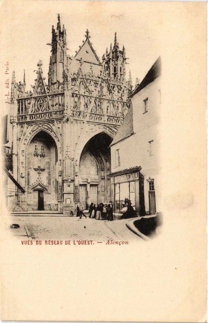 CPA Vues du Réseau de l'Ouest - ALENCON (355891)
