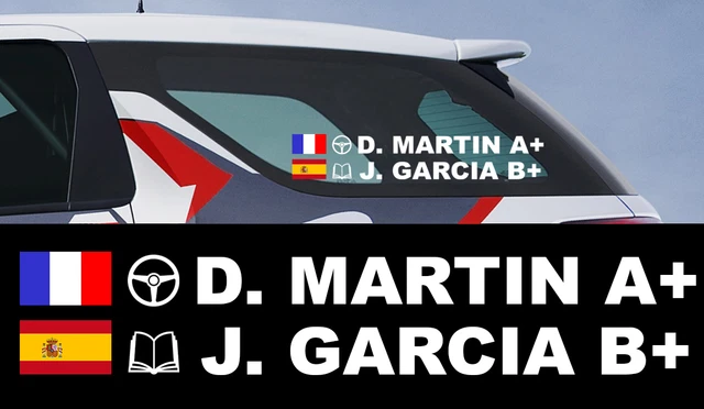 Plaque Rallye Personnalisée | Rallye Voiture Collection | Plaque Rallye - Foto 11