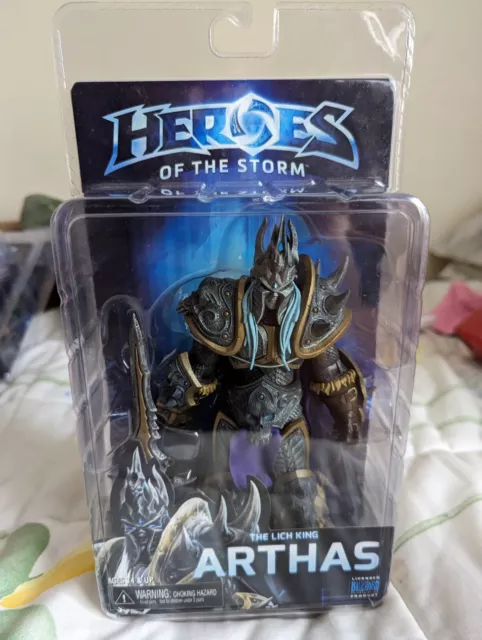 NECA Heroes of the Storm Arthas Lich King 7" Action Figure & Sword Blizzard