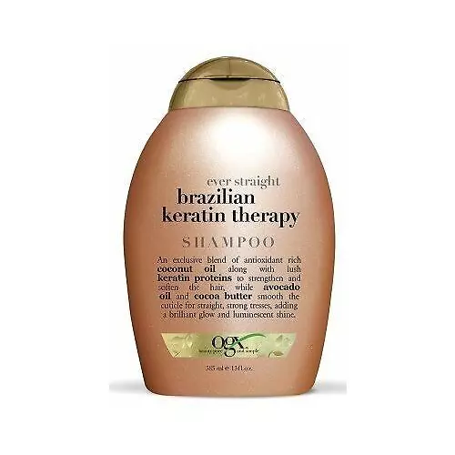 Ogx Ever Straightening Shampoo Brazilian Keratin Therapy Silky Soft 13oz 3 Pack