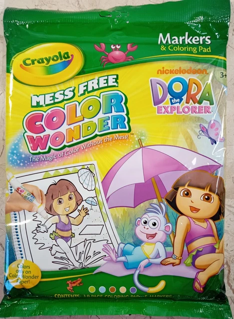 Crayola Color Wonder Dora The Explorer Coloring Pad 1 - vrogue.co