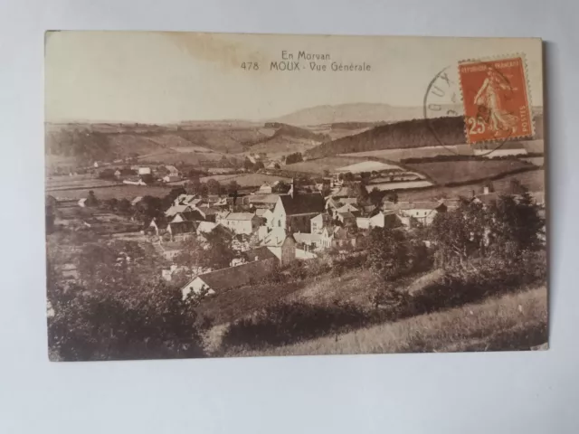 CPA 58 MOUX - Vue Générale