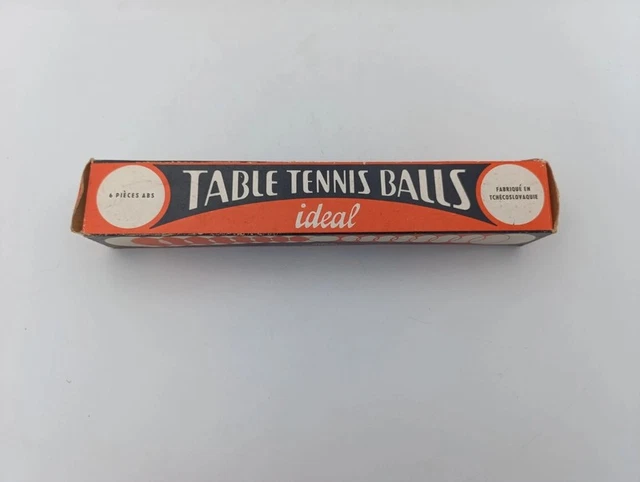 2 Boîtes Nittaku De 6 Balles De Ping-pong 38mm Vintage 1983 - Sous Blister | Collection Tennis De Table