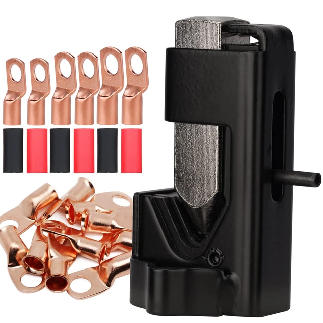 Hammer Lug Crimper Tool for Welding Cables Wire Terminal Crimp 16 AWG to 4/0 ...