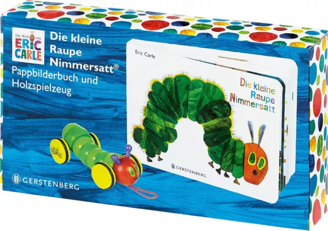 Eric Carle / Die kleine Raupe Nimmersatt - Geschenkset Pappbilderbuch mit Pl ...