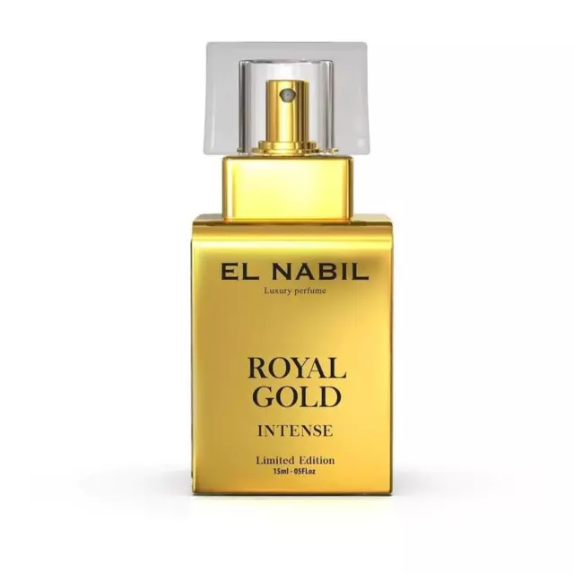 el Nabil Royal Gold Eau de Parfum Intense Mixte 15ml