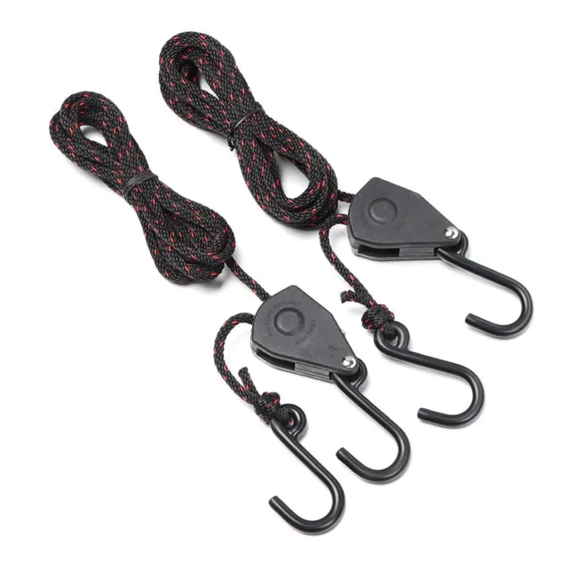 Acheter Accessoires de tente de corde à vent, cintres à cliquet, poulie à  boucle fixe, tendeur de fixation de corde réglable