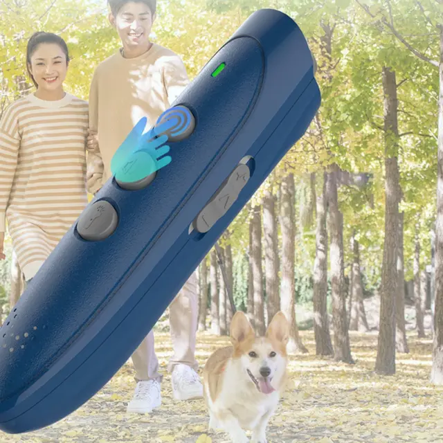 Ultraschall Antibellgerät Wiederaufladbarer Hundevertreiber Indoor Outdoor