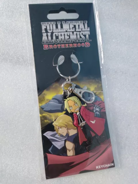 Fullmetal alchemist brotherhood anime manga PVC license keychain