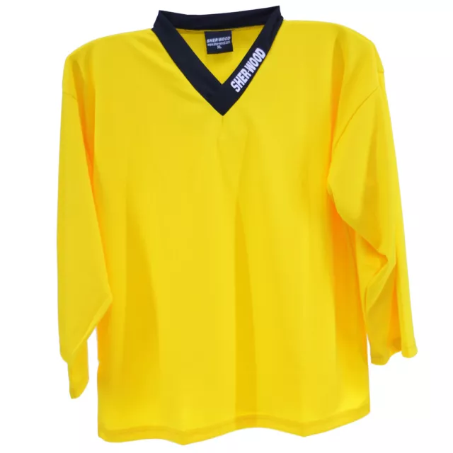 YELLOW - Hockey Training Jersey, Ice Hockey Shirt, Training Top, Sports Jerseys