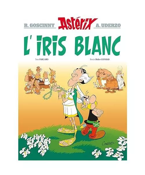 Astérix 40 -  L'Iris Blanc, René Goscinny