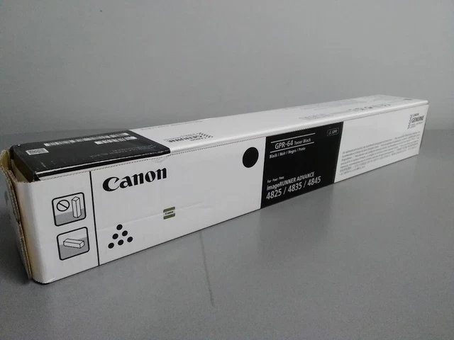 Aazon.co: Cartucho De Tóner Negro Copatible Con Canon GPR64 GPR-64