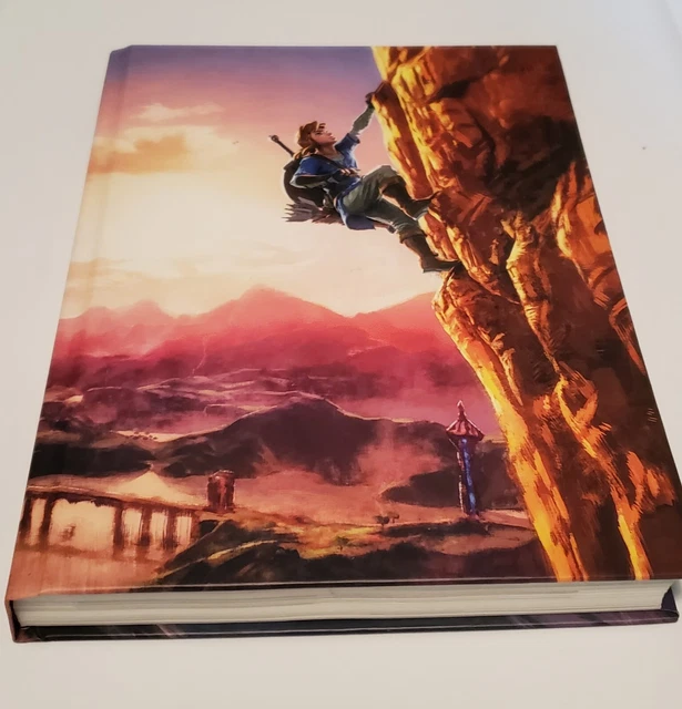 LEGEND OF ZELDA Breath of the Wild Official Guide Collector’s Edition ...