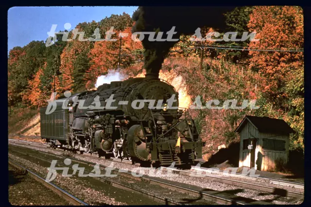 R DOPPELFOLIE - Norfolk & Western N&W 2158 STEAM 2-8-8-2 Villamont 1958