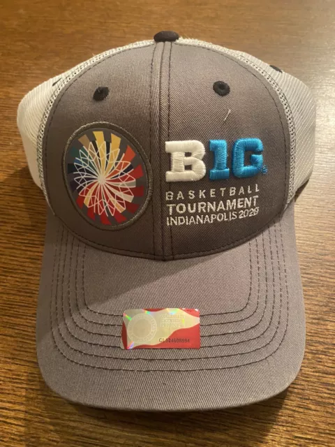 Big 10 Big Ten Basketball Tournament Indianapolis Indiana 2020 Hat Cap, New! NWT