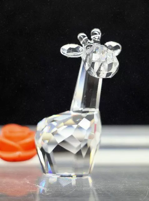 SWAROVSKI CRYSTAL FIGURINE Lovlots GIRAFFE CHIT CHAT 887724
