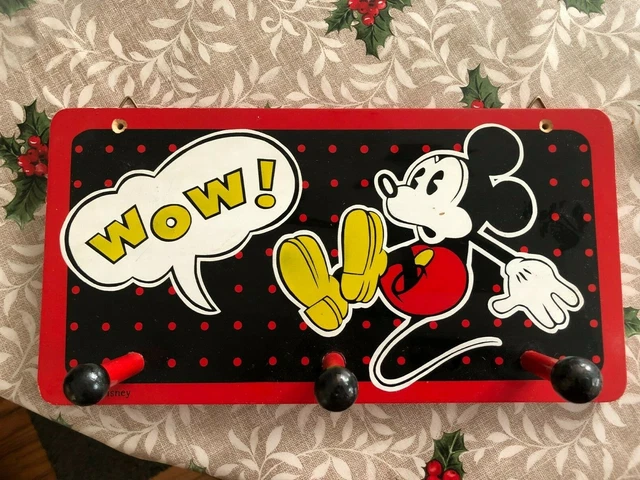 Sticker Mickey Pour Porte De Chambre - Personnalisable Avec Un Prénom