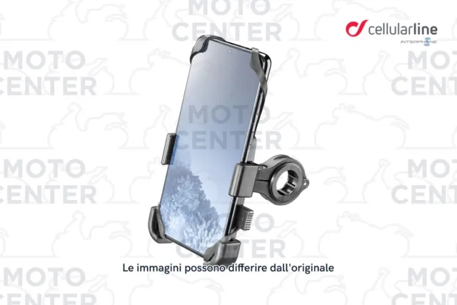 Supporto Universale Moto Crab Cellular Line Porta Smartphone Per Moto E Bici Da