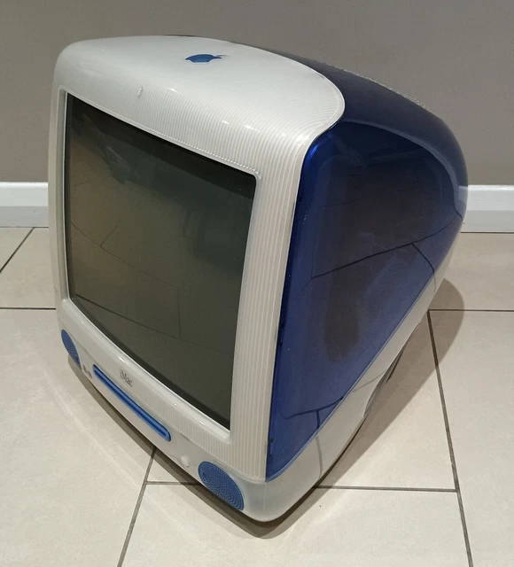 APPLE IMAC G3 M5521 Indigo Blue Working Not Reset FREE P&P £89.94